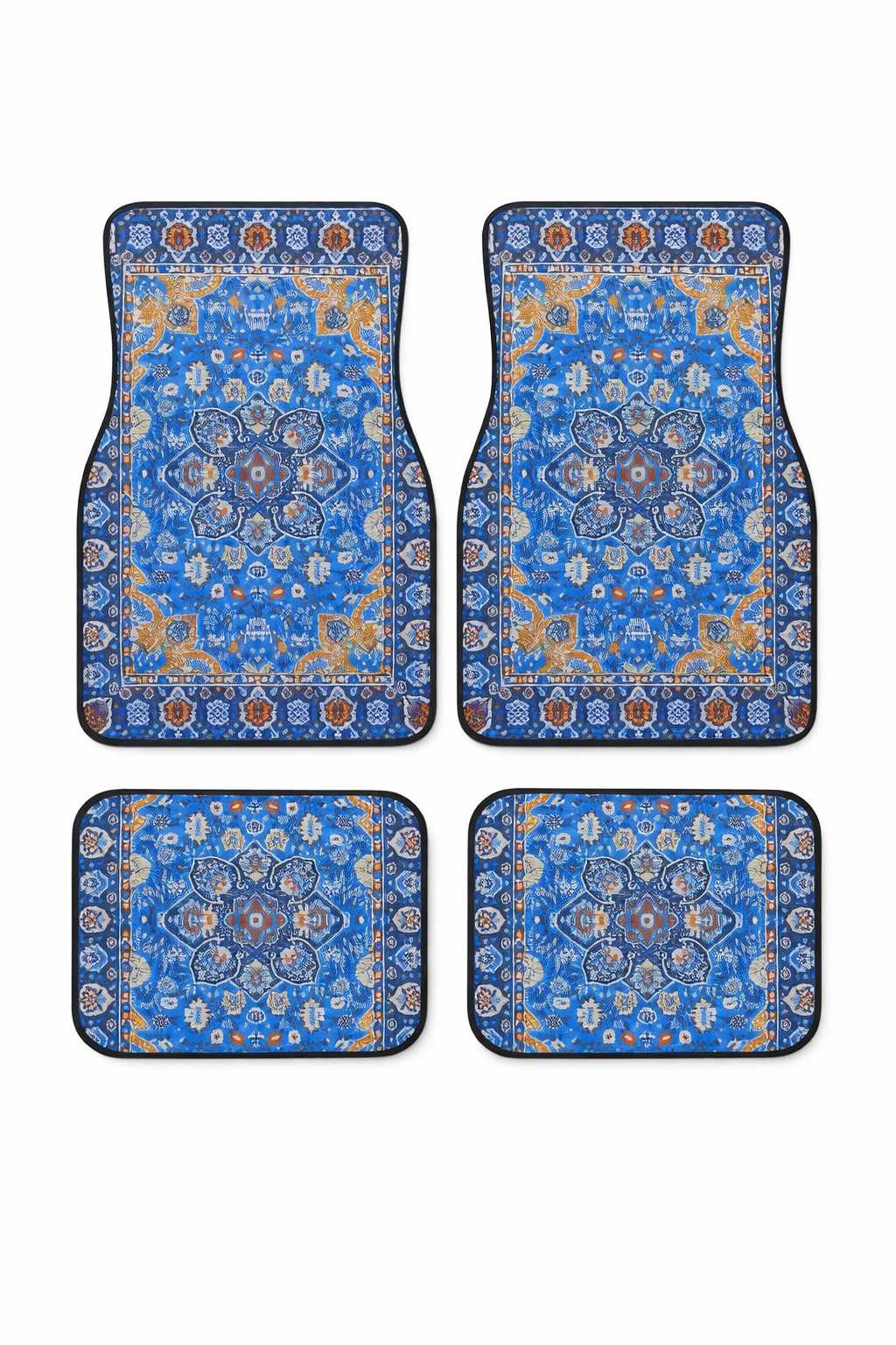 Royal Ottoman Rug Car Mat Set (4 Piece)